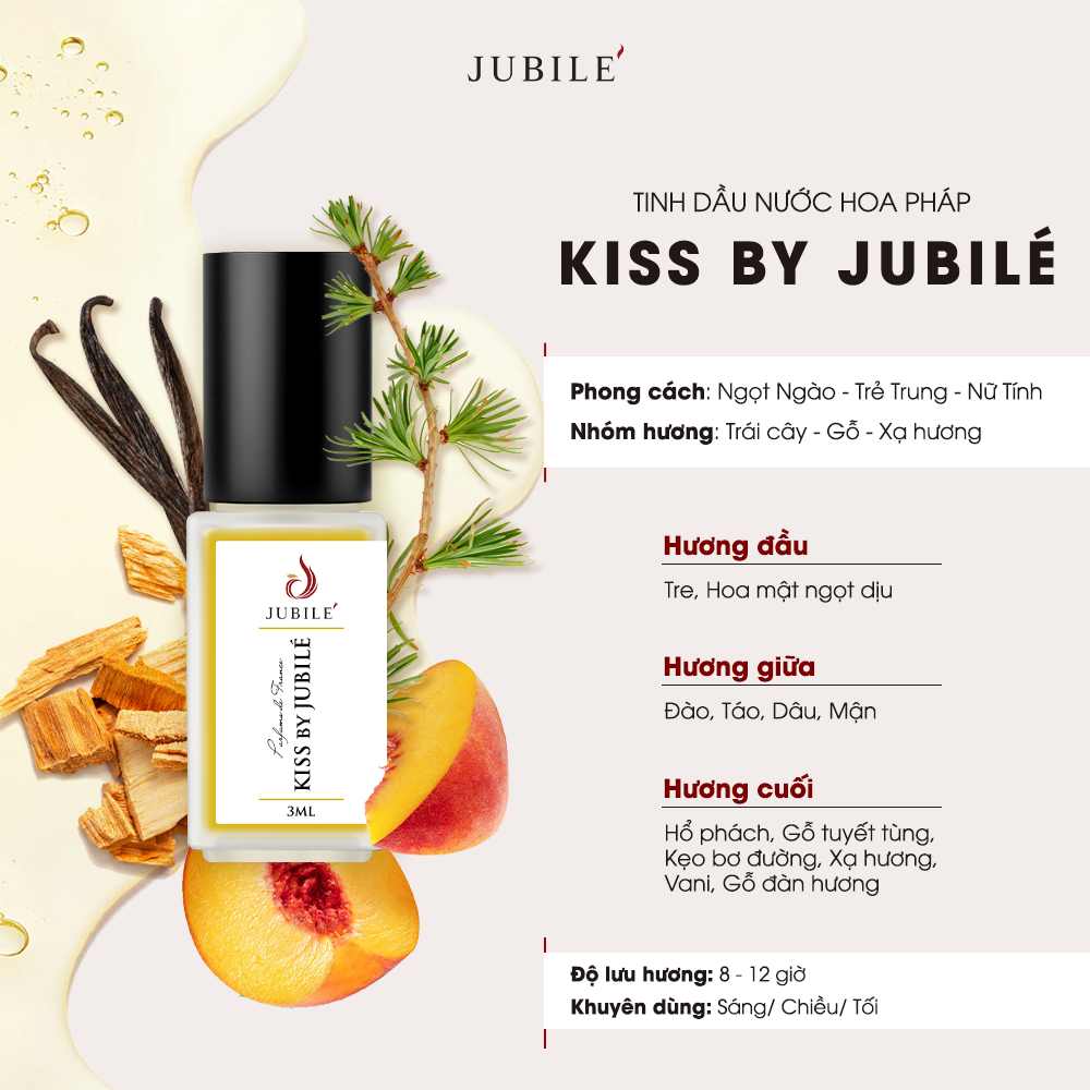 Nước hoa mùa thu đông Jubilé — hương ấm trầm
